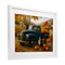 Stupell Industries Autumnal Farmland Collie Dog Framed Print Under Glass, design by Tom Crehan